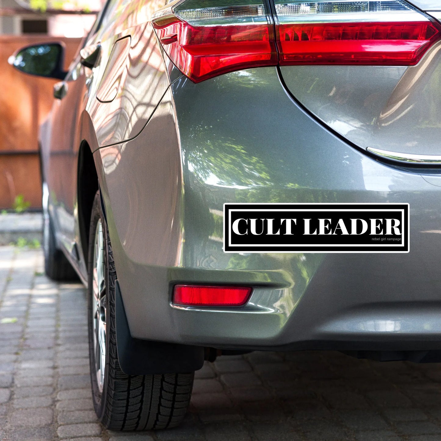 Cult Leader Bumper Sticker, Empowerment, Witchy Woman, Rebel Girl Rampage