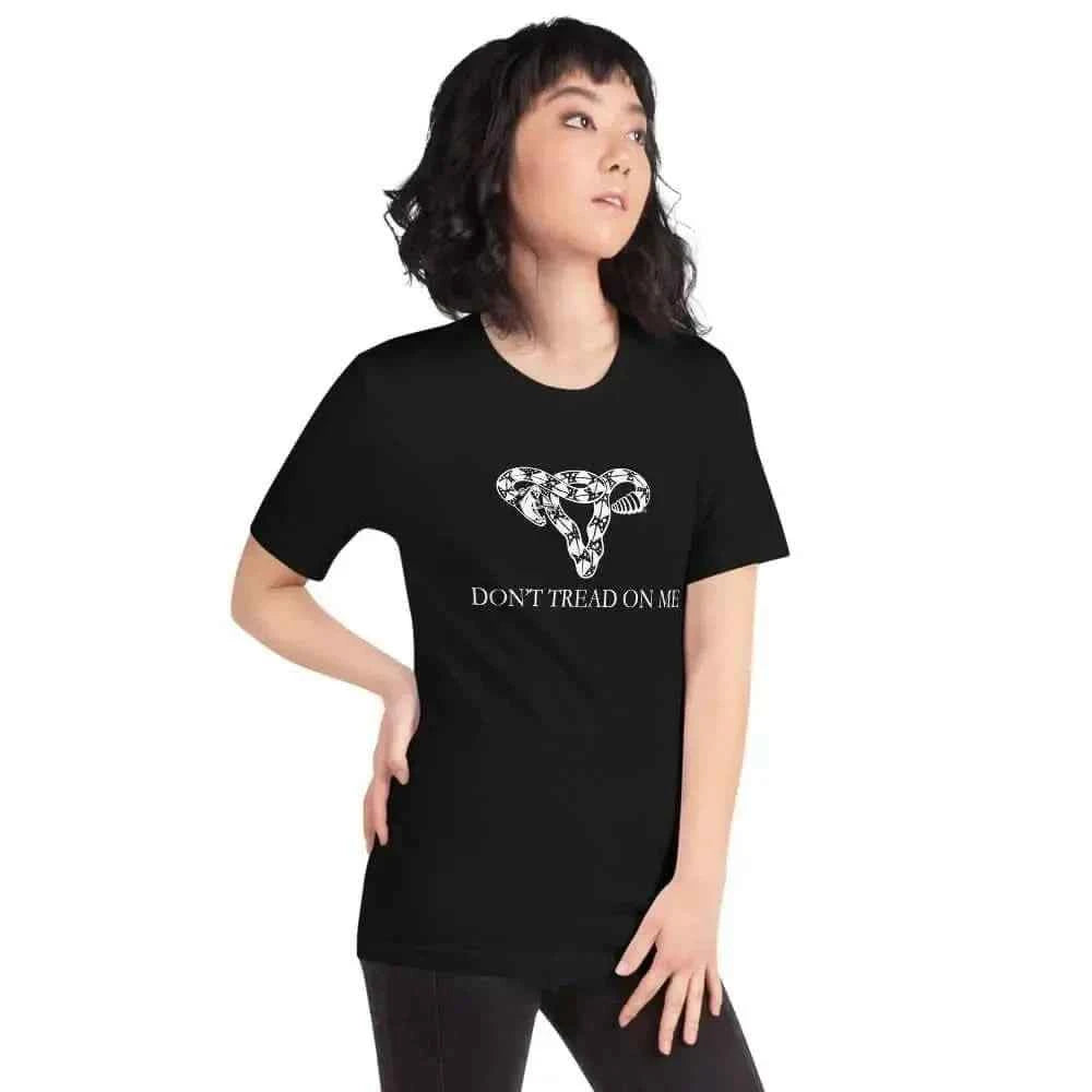 Don’t Tread On Me Uterus Unisex Tee - Rebel Girl Rampage