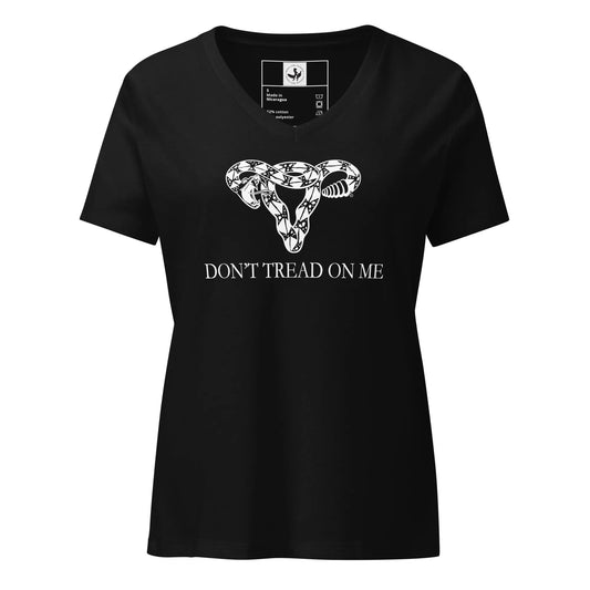 Don't tread on me rattlesnake uterus graphic t shirt, women's rights, reproductive rights, my body my choice, Rebel Girl Rampage