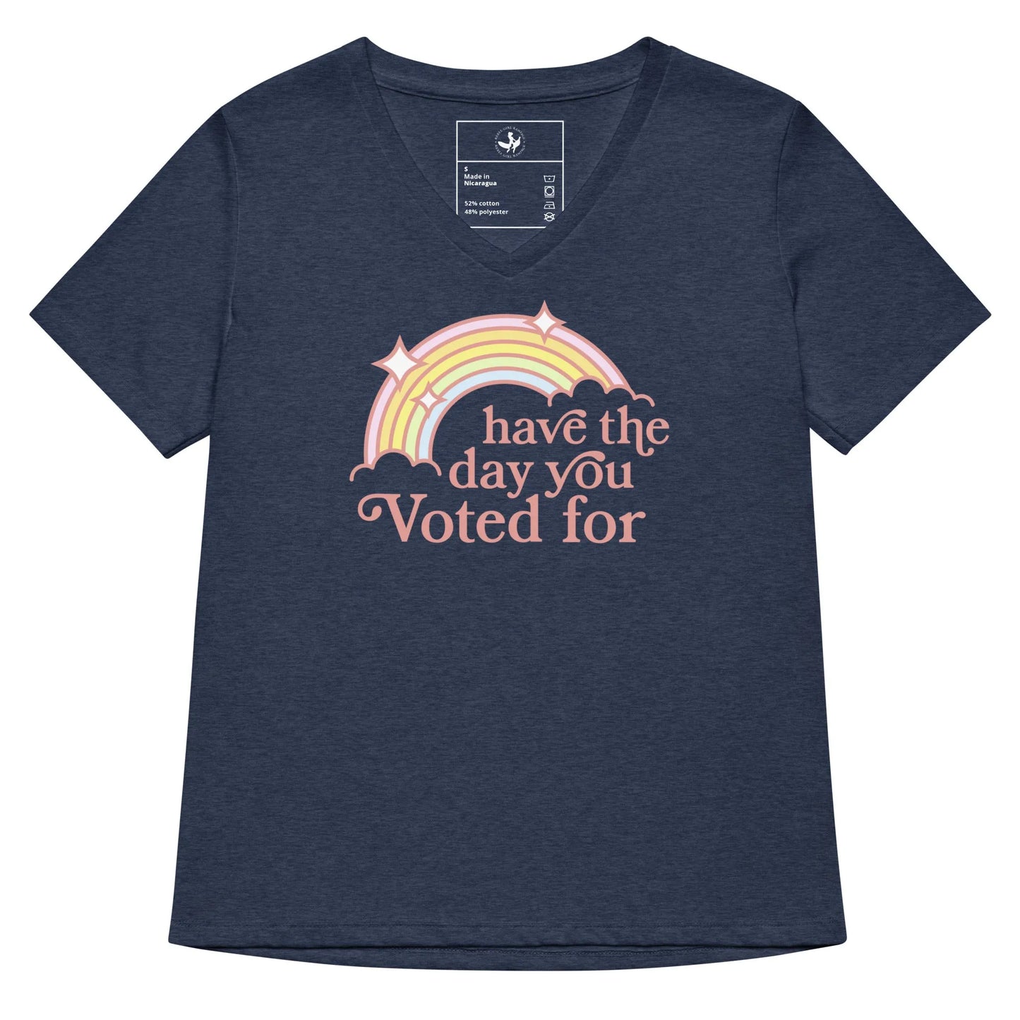 Have The Day You Voted For Women’s V-Neck T-Shirt, Anne Lesniak, Rebel Girl Rampage