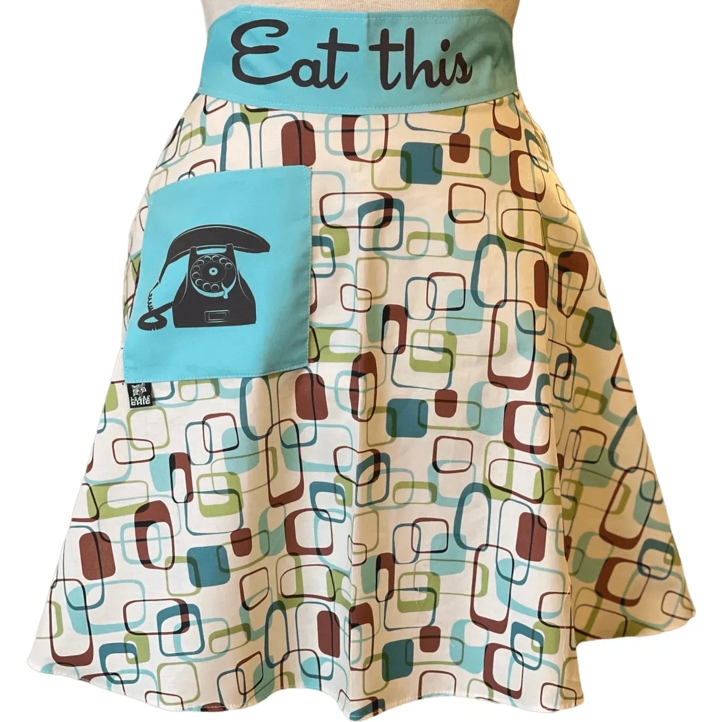 Mid Mod Retro Waist Apron