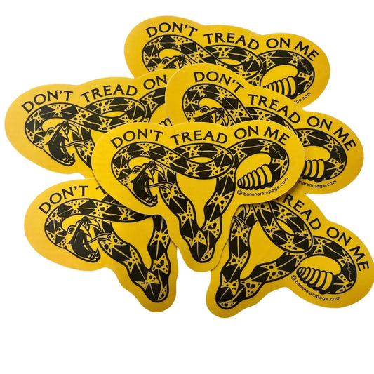 Don’t Tread On Me Uterus Die Cut Stickers