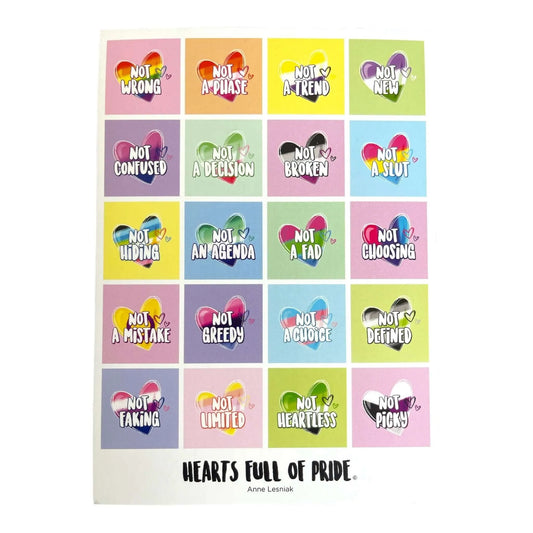 Hearts Full Of Pride Postcard