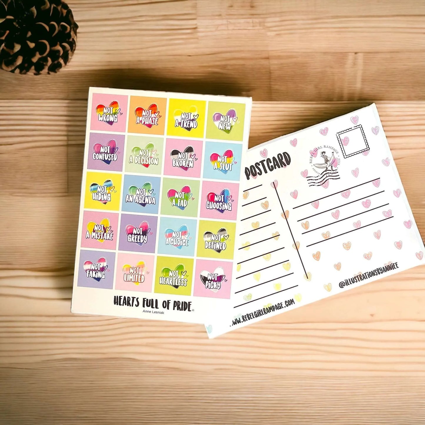 Hearts Full Of Pride Postcard