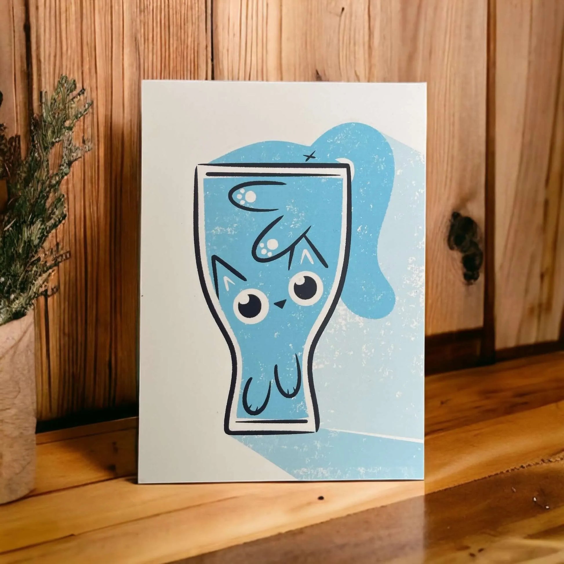 Kitty Cocktails Postcard Set