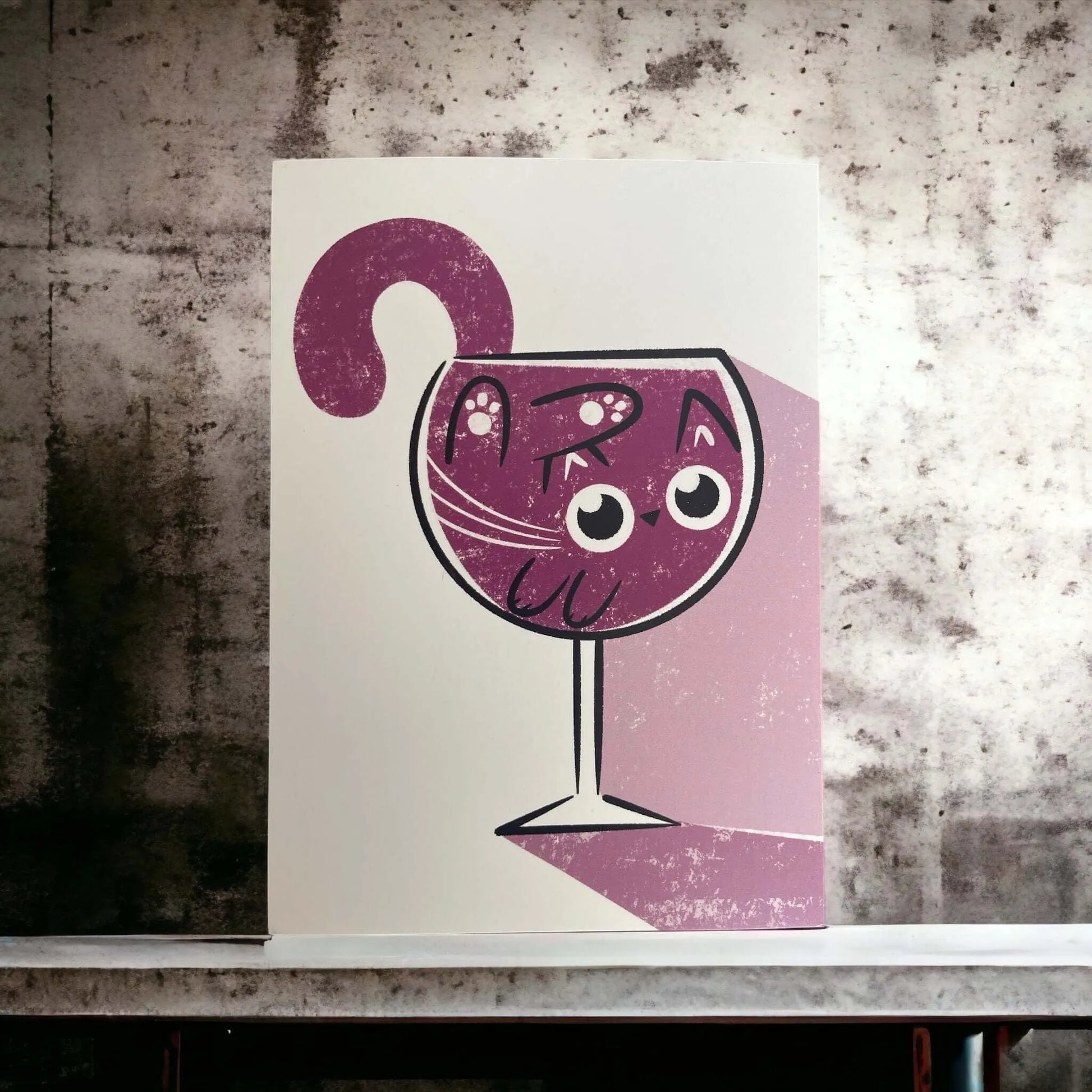 Kitty Cocktails Postcard Set