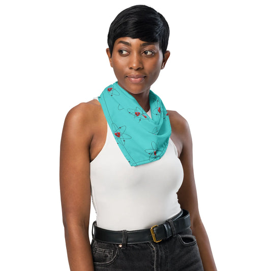 Atomic 3D Bandana, Bandana, Whimsy, Pets, Bandanas, Rebel Girl Rampage