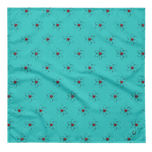 Atomic 3D Bandana, Bandana, Whimsy, Pets, Bandanas, Rebel Girl Rampage