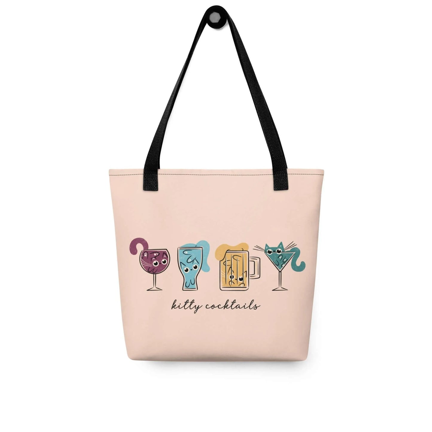 Kitty Cocktails Tote Bag