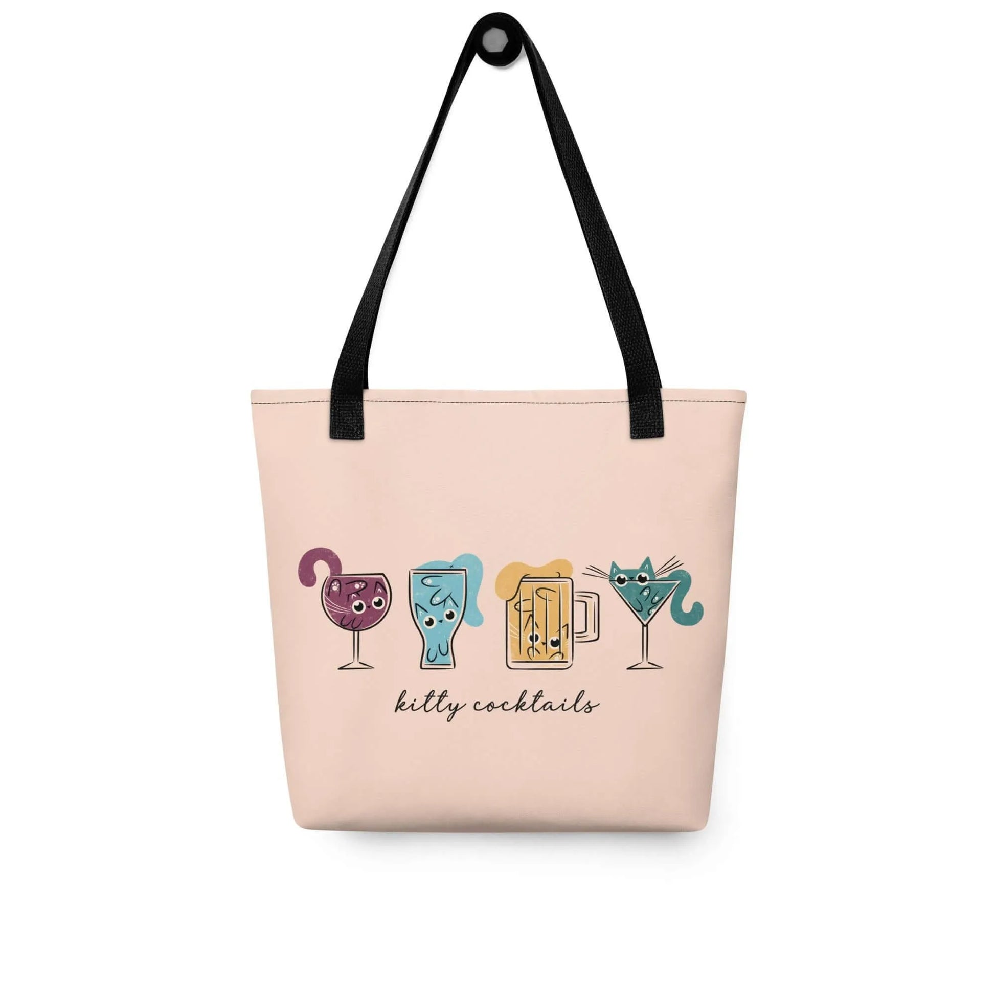 Kitty Cocktails Tote Bag