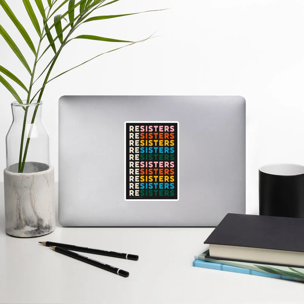 reSisters Indoor/Outdoor Vinyl Sticker, Sisterhood, unity, Feminist, Rebel Girl Rampage
