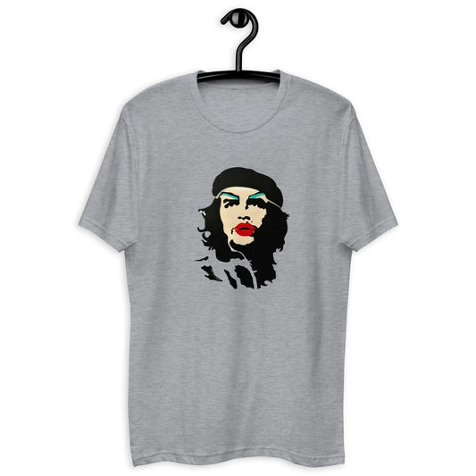 Revolucion Slay Men’s Fitted T-shirt, che guevara, pop art, revolution, Rebel Girl Rampage
