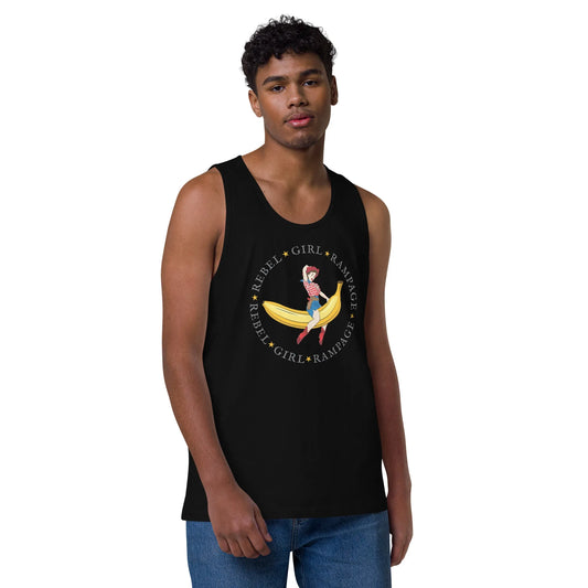 Banana Pinup Cowgirl Logo, Rebel Girl Rampage