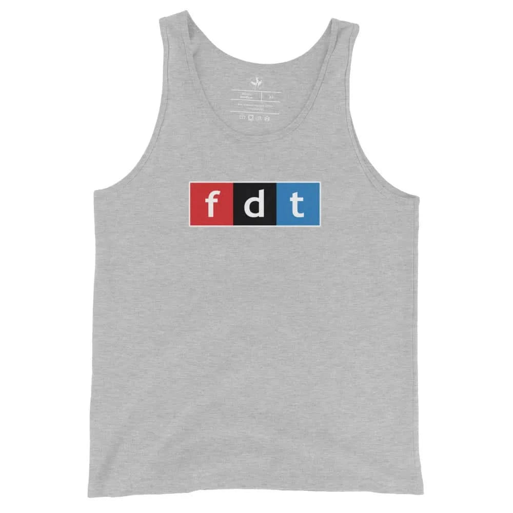 FDT Men’s Tank Top, NPR Public Radio, Anne Lesniak, Rebel Girl Rampage