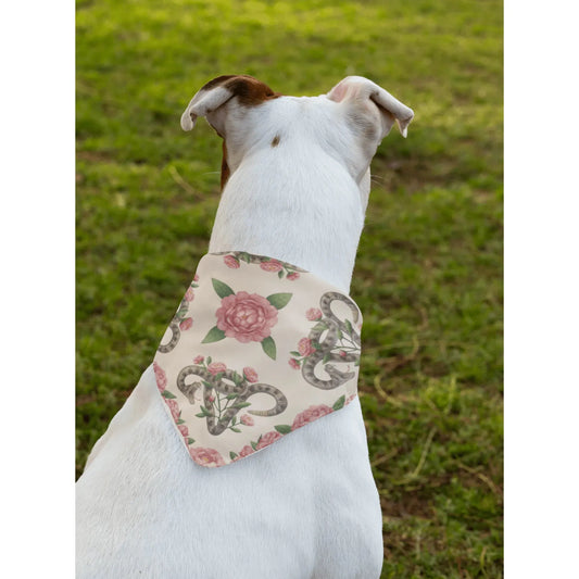 Don’t Tread On Me Uterus with Flowers Bandana