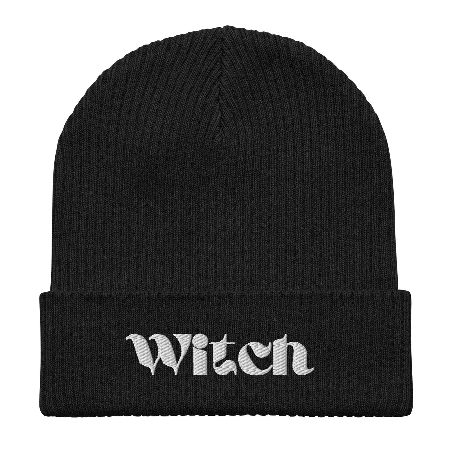 Witch organic eco friendly cotton magic winter beanie