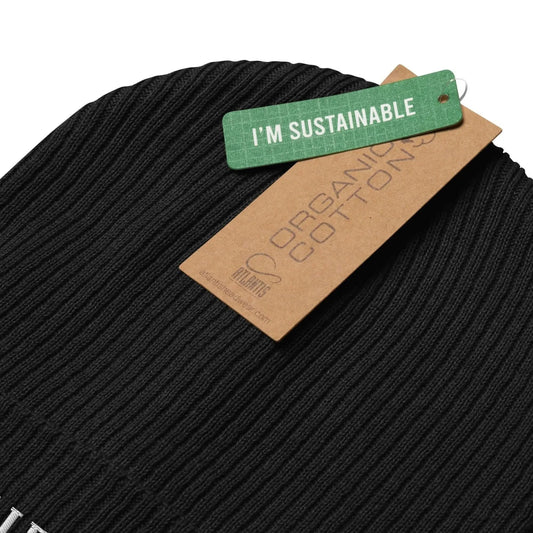 Cult Leader Organic Sustainable Eco-Friendly Witch Ribbed Beanie Hat