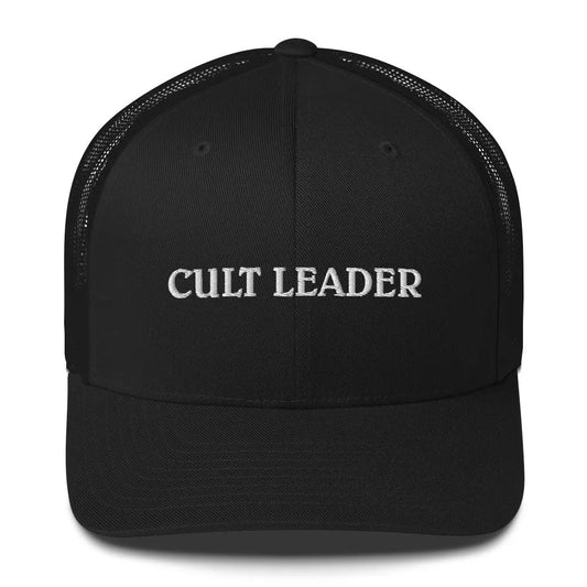 Cult Leader embroidered retro trucker hat by Rebel Girl Rampage