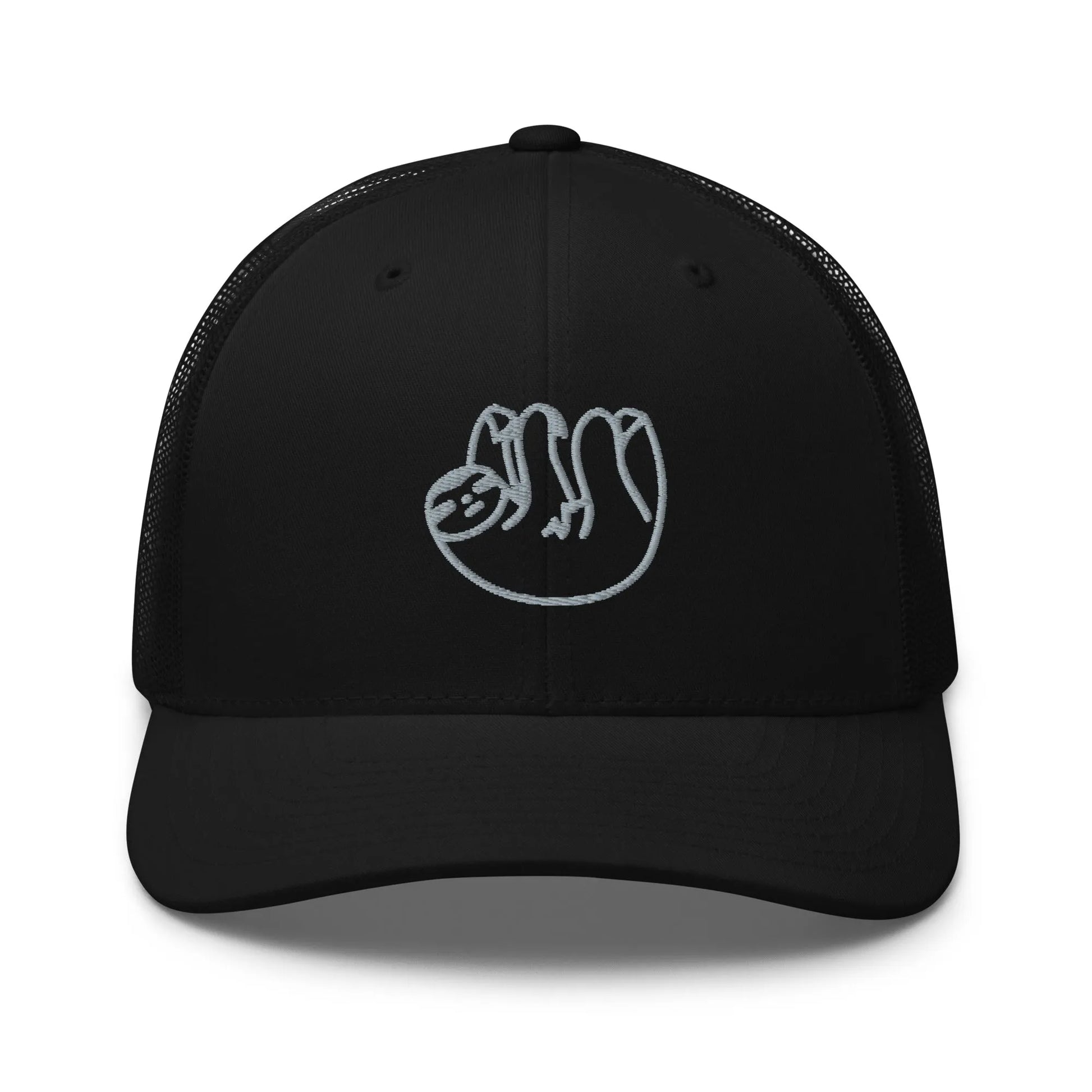 Sloth Retro Trucker Cap, Hats, Whimsy, Rebel Girl Rampage, Pets, Hats, Rebel Girl Rampage