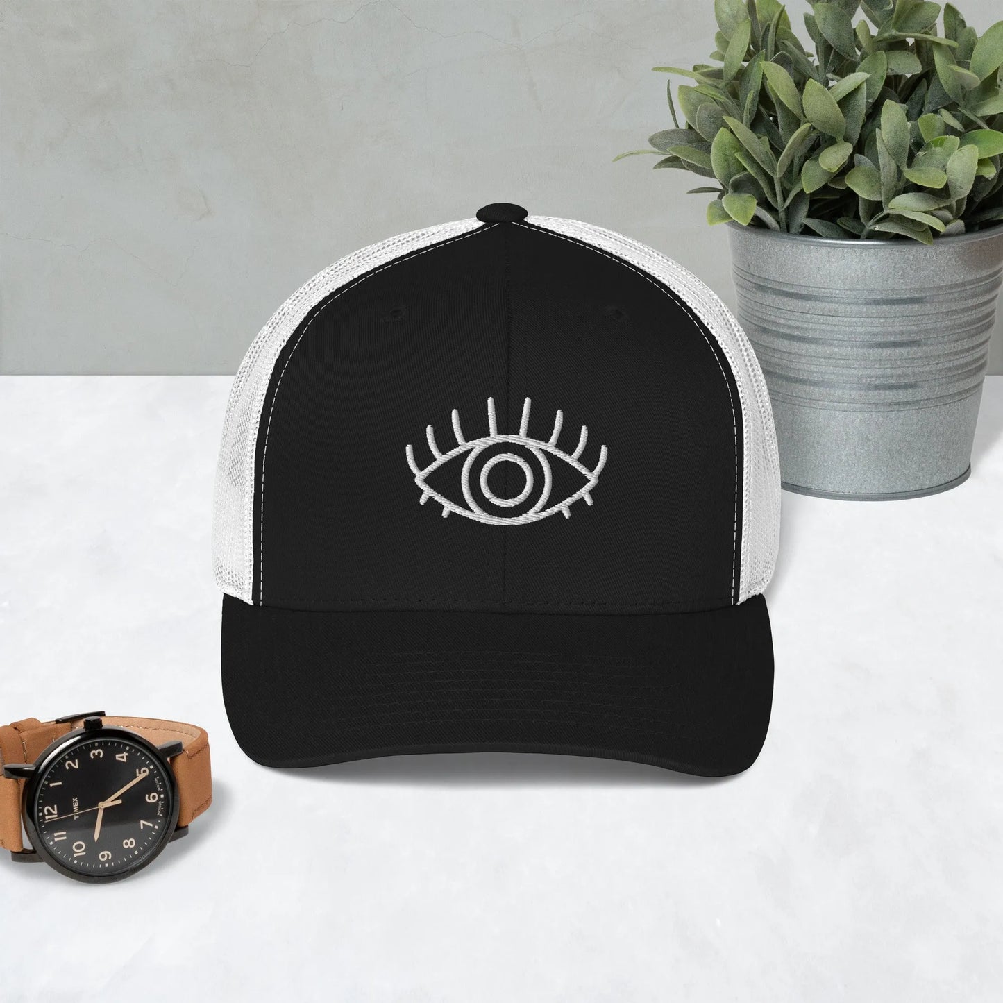 Third Eye Trucker Cap, Hats, Whimsy, Rebel Girl Rampage, Hats, Rebel Girl Rampage
