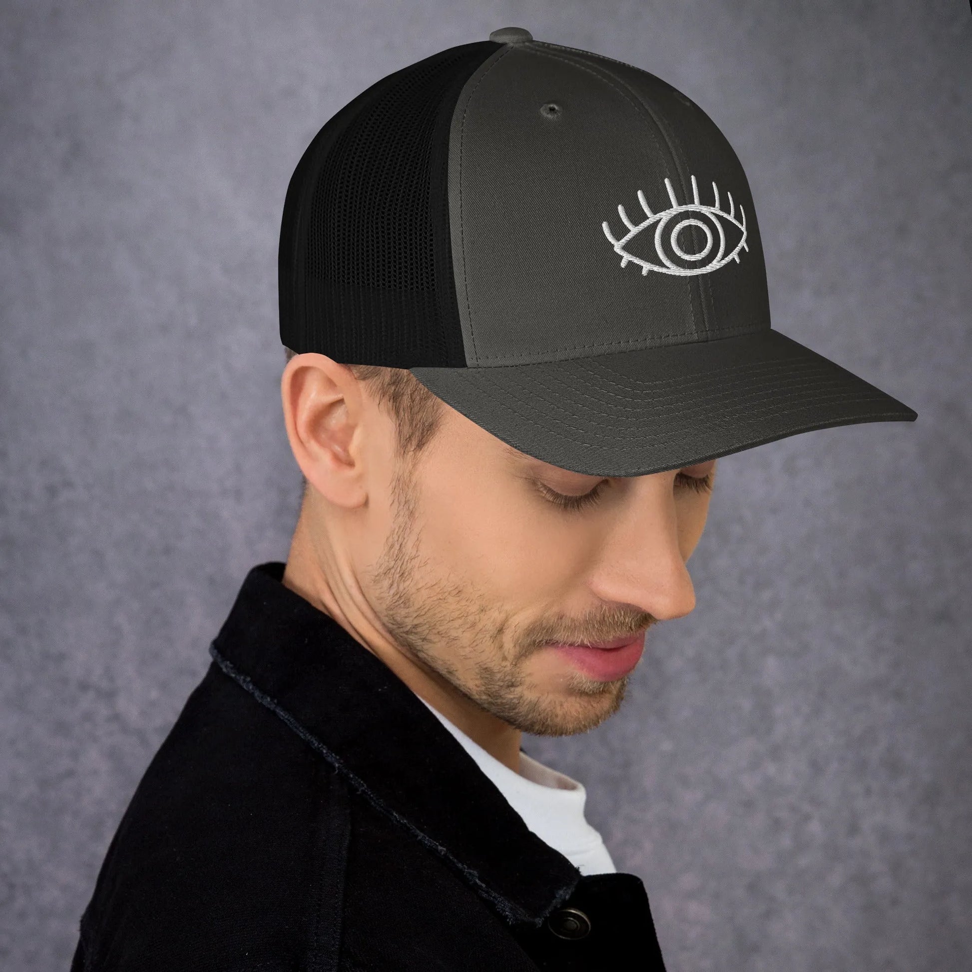 Third Eye Trucker Cap, Hats, Whimsy, Rebel Girl Rampage, Hats, Rebel Girl Rampage