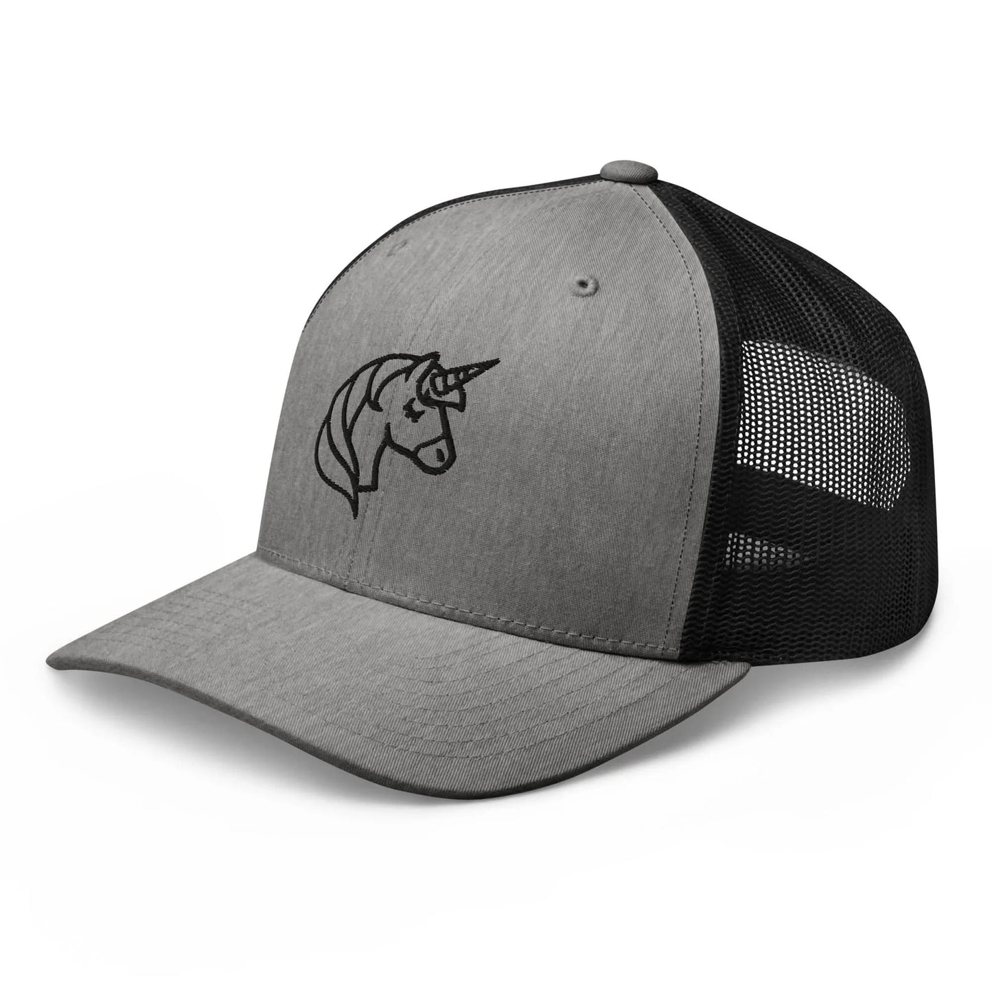 Unicorn Retro Trucker Cap, Hats, Whimsy, Rebel Girl Rampage, Pets, Rebel Girl Rampage