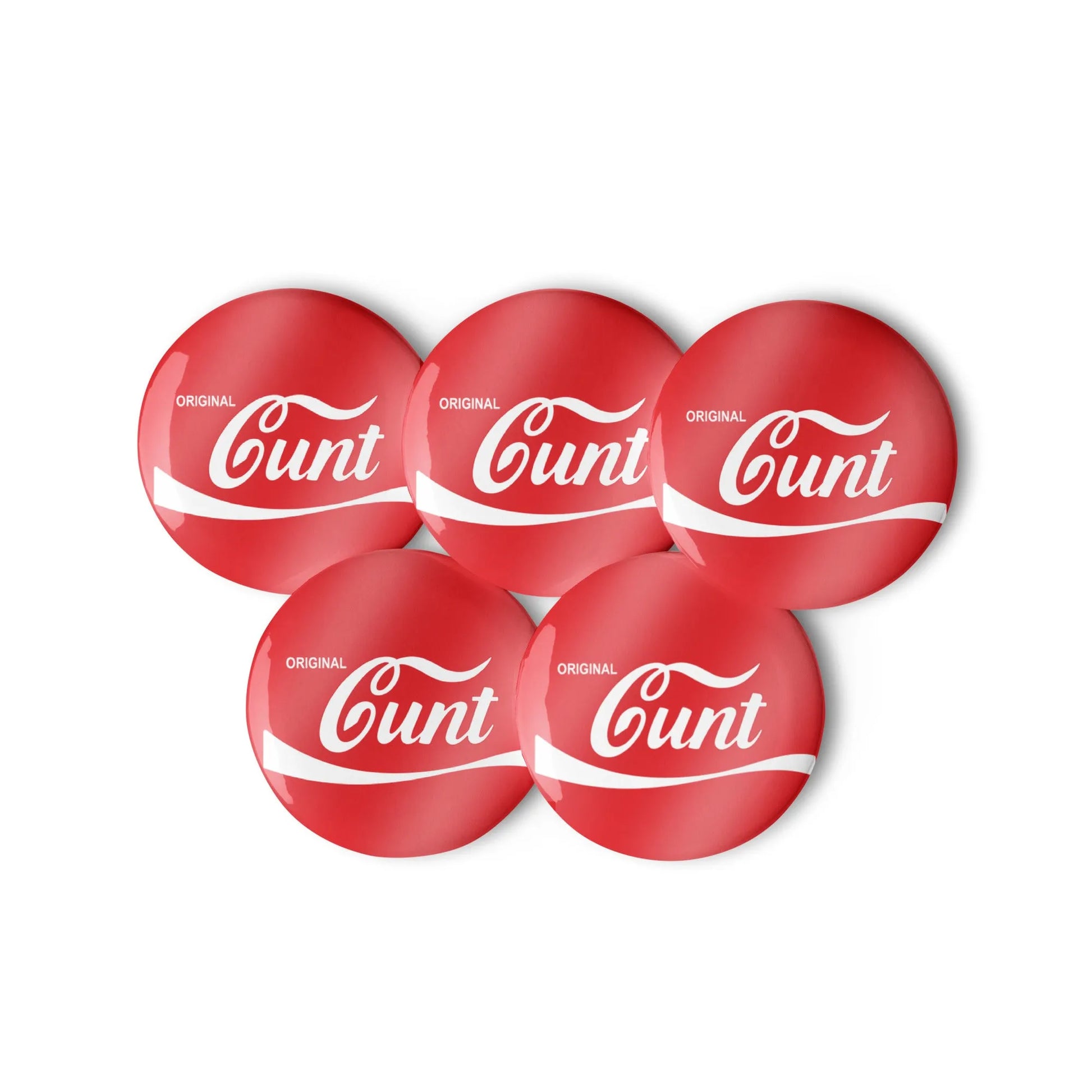 OG C*nt Pinback Button Set