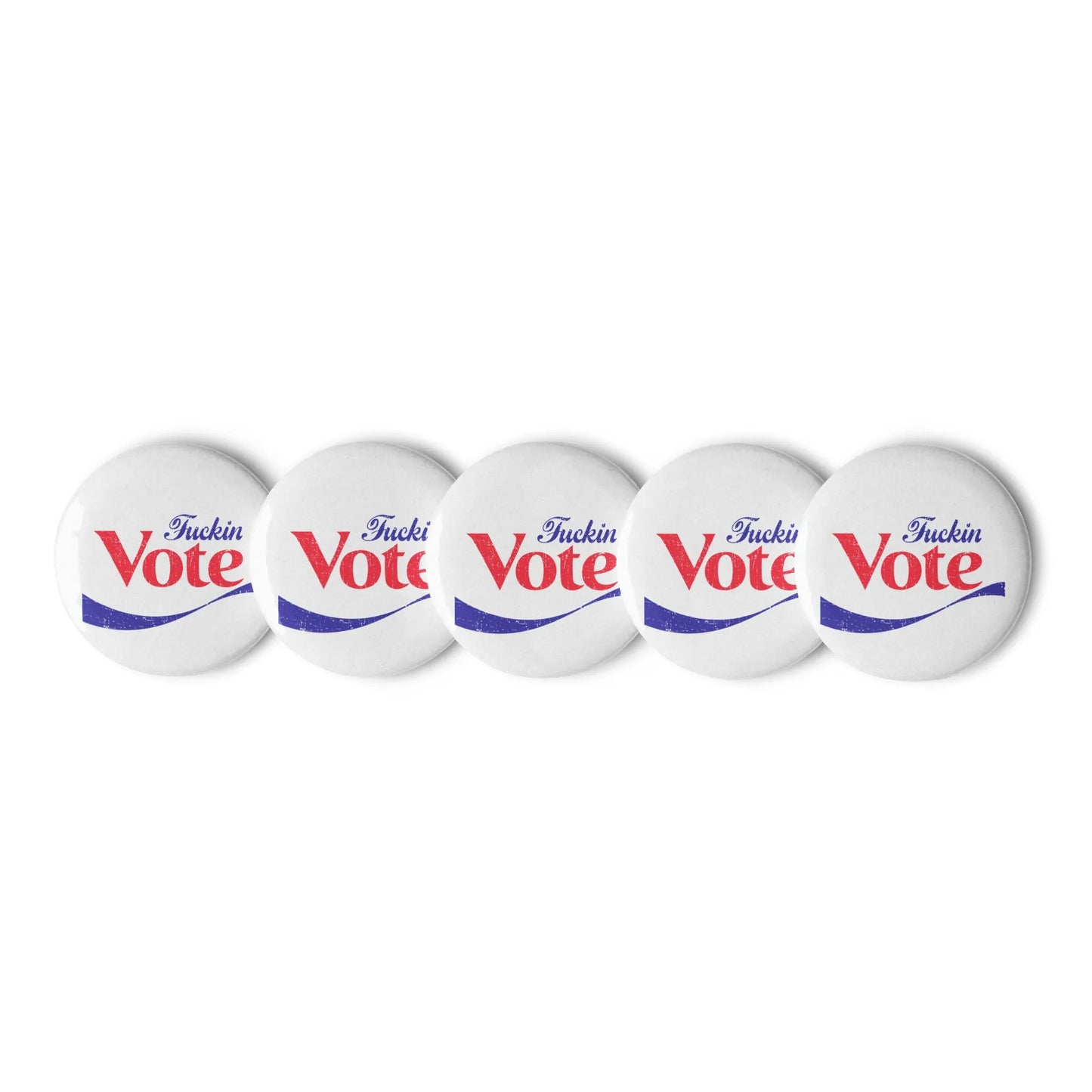 Effin Vote Pinback Button Set