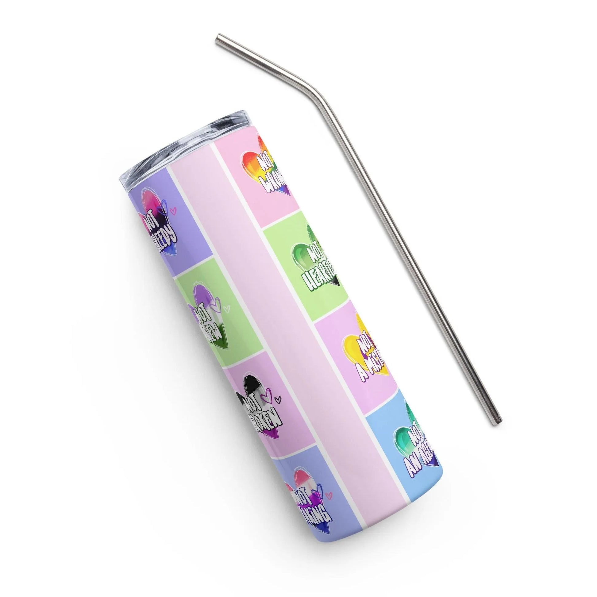 Hearts Full Of Pride Stainless Steel Tumbler