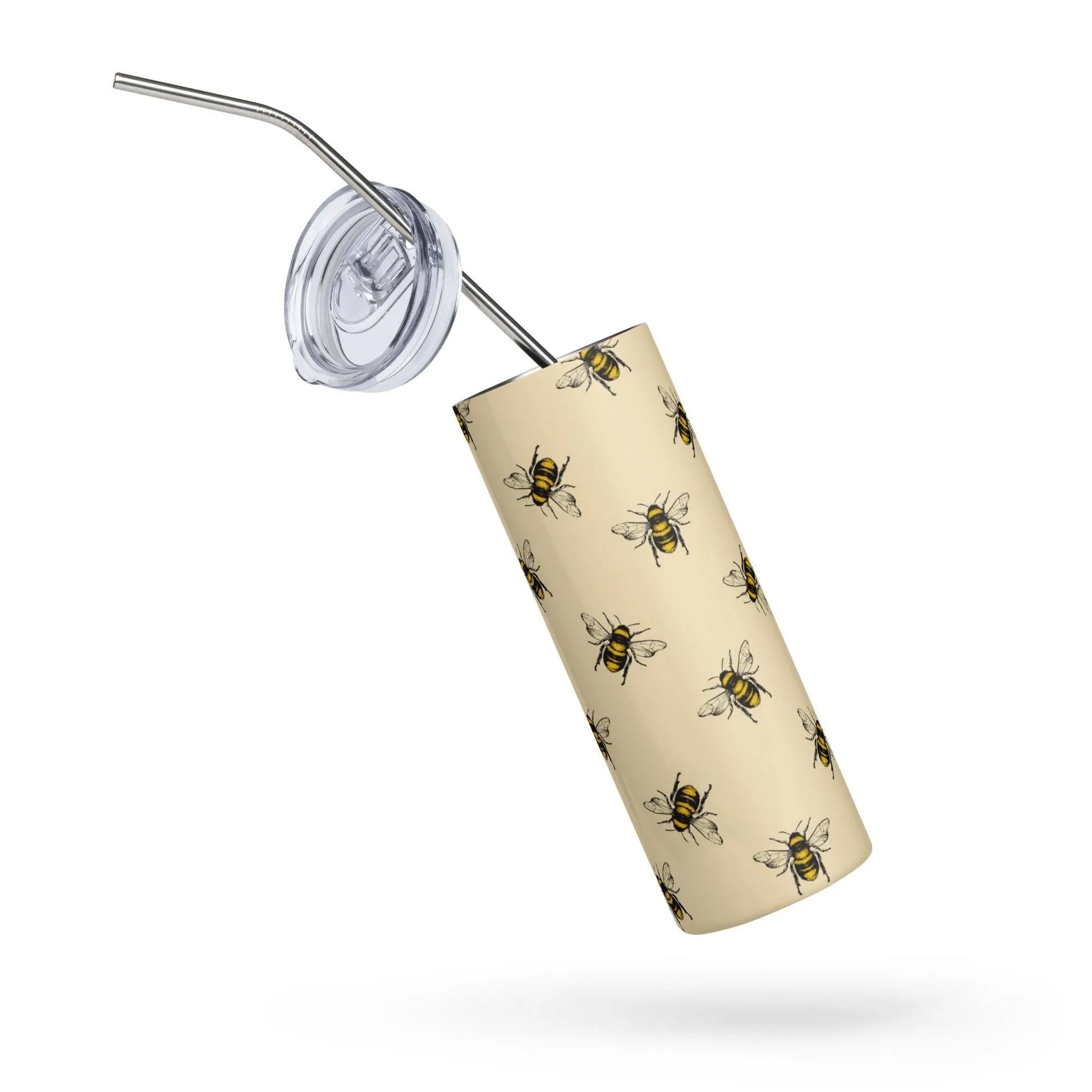 Bumble Bee Stainless Steel Tumbler Earth Friendly eco conscious stainless steel Rebel Girl Rampage
