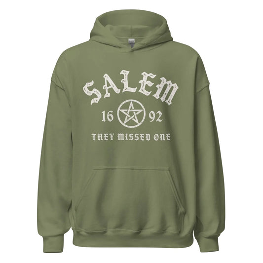 Salem University 1692 Hoodie, Witches you couldn’t burn, School Pride, Rebel Girl Rampage