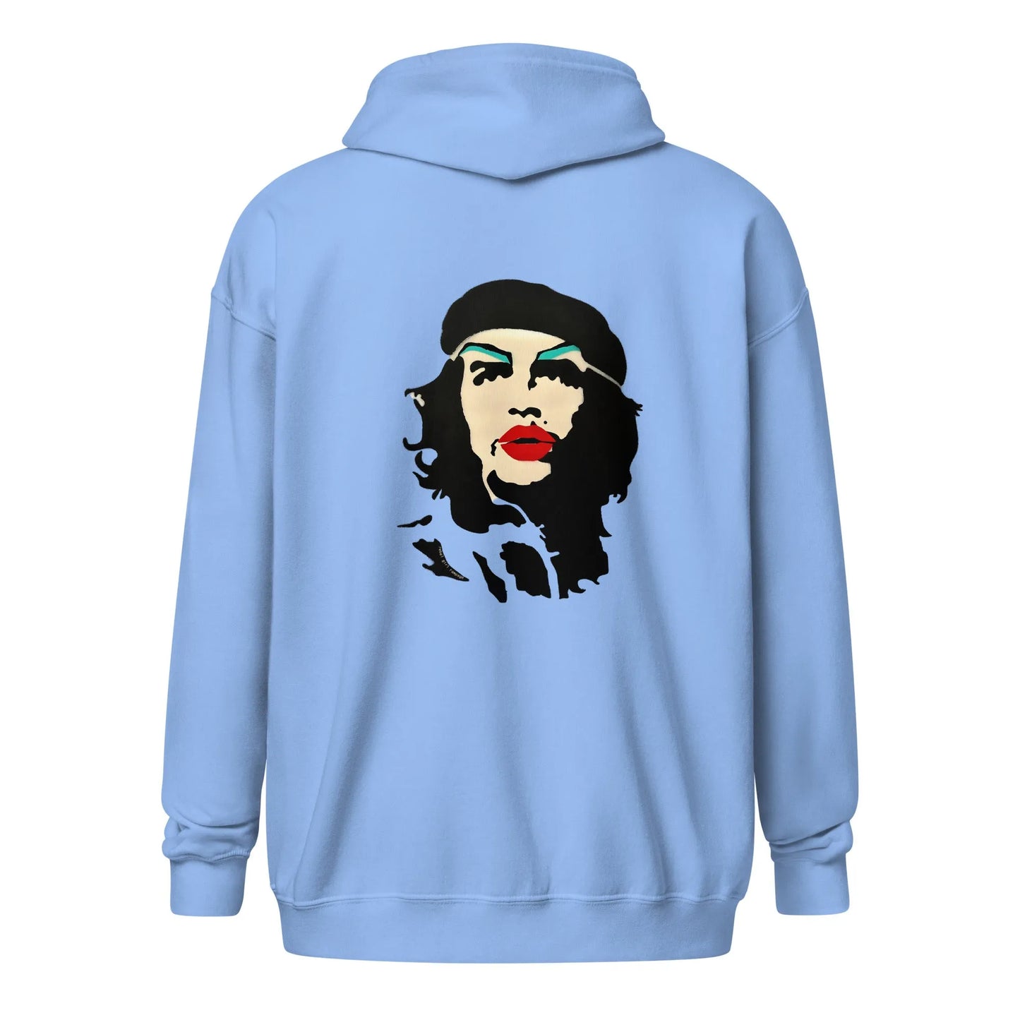 Revolution Slay Zip Hoodie Che Guevara Graffiti stencil art LGBTQ Rebel Girl Rampage