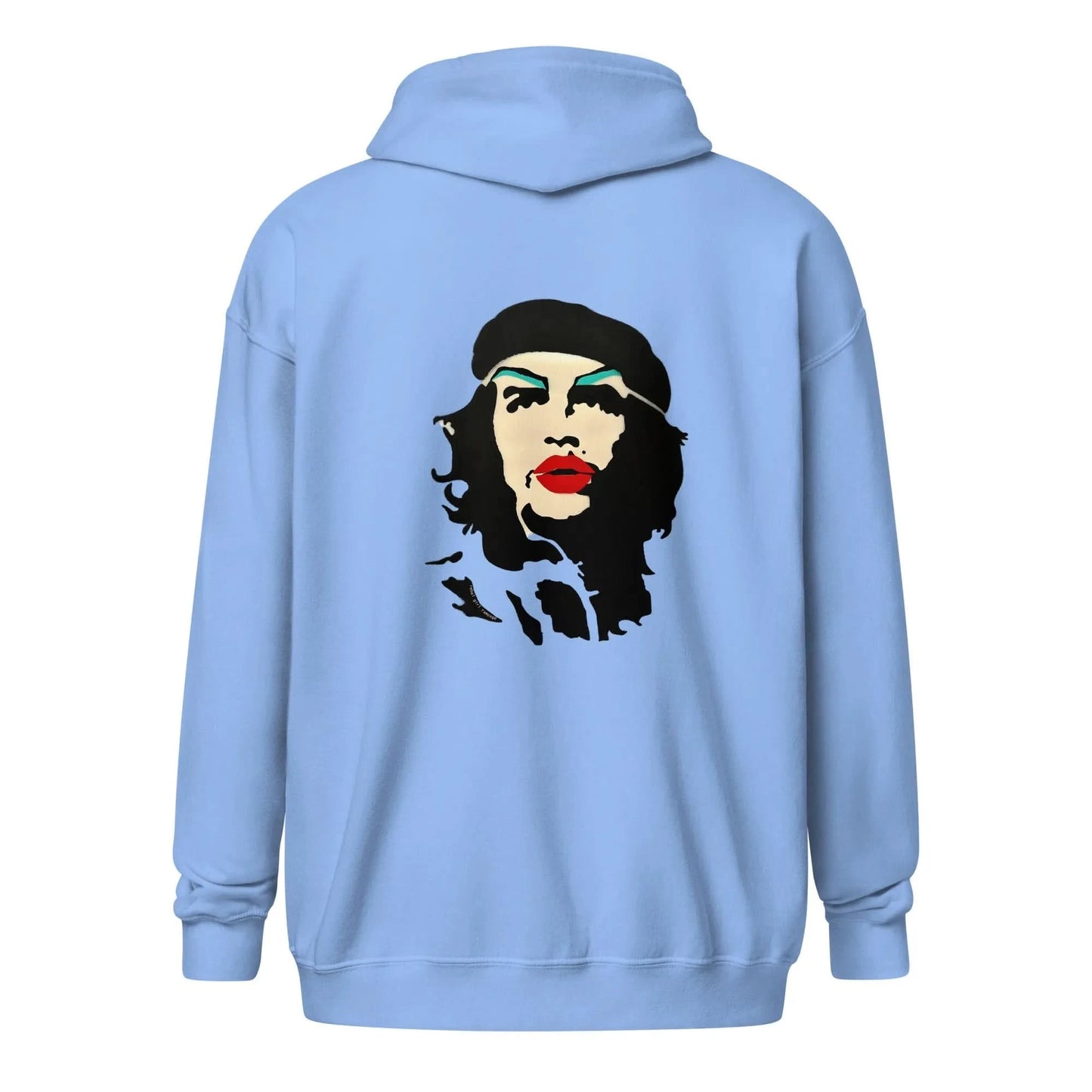 Revolution Slay Zip Hoodie Che Guevara Graffiti stencil art LGBTQ, trans rights, slay, Rebel Girl Rampage