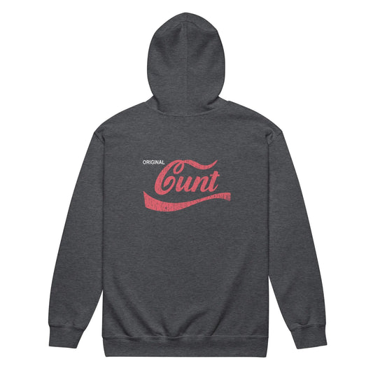 OG C*nt Heavy Zip Hoodie, Rebel Girl Rampage