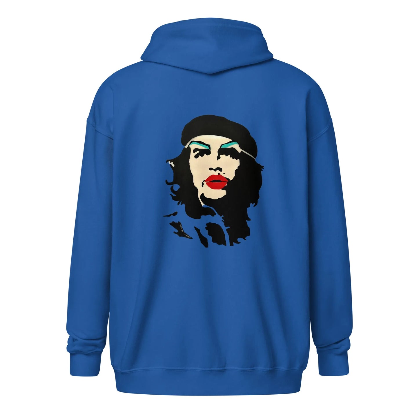 Revolution Slay Zip Hoodie Che Guevara Graffiti stencil art LGBTQ Rebel Girl Rampage