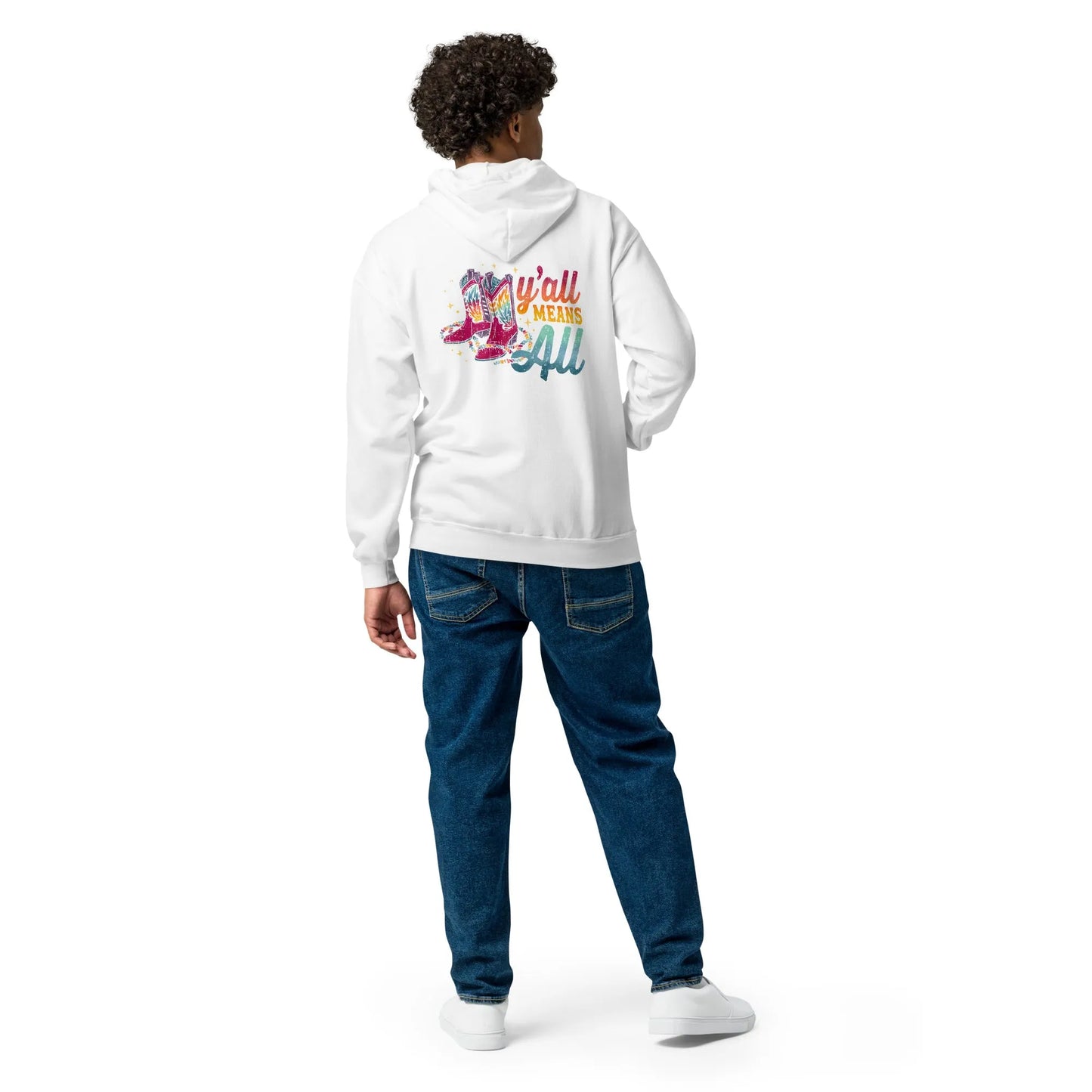 Y’all Means All Zip Hoodie, Rebel Girl Rampage