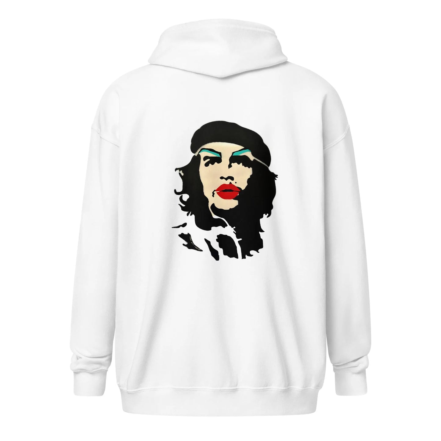Revolution Slay Zip Hoodie Che Guevara Graffiti stencil art LGBTQ Rebel Girl Rampage