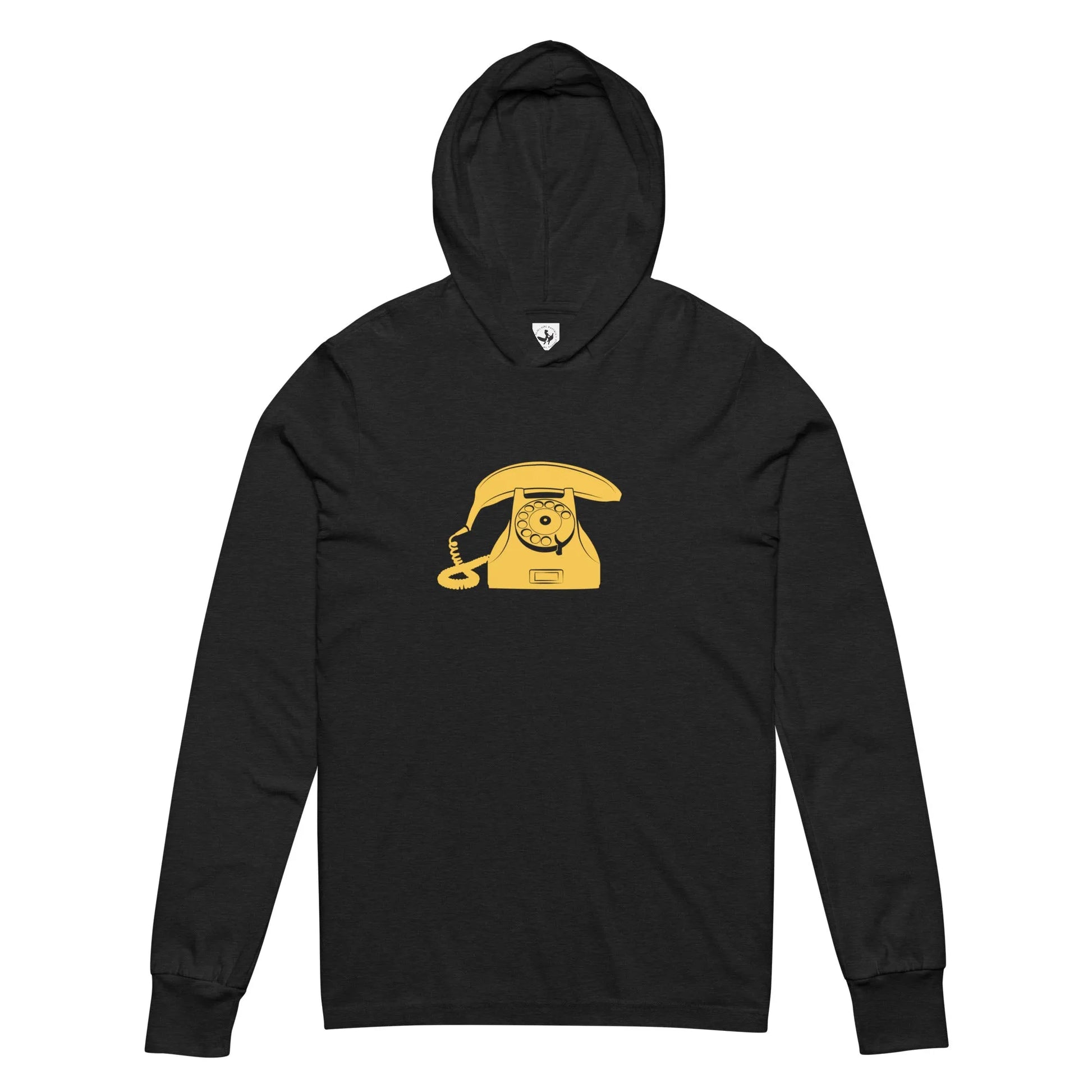 Retro Banana Phone Hooded Long Sleeve Unisex T-shirt Rebel Girl Rampage