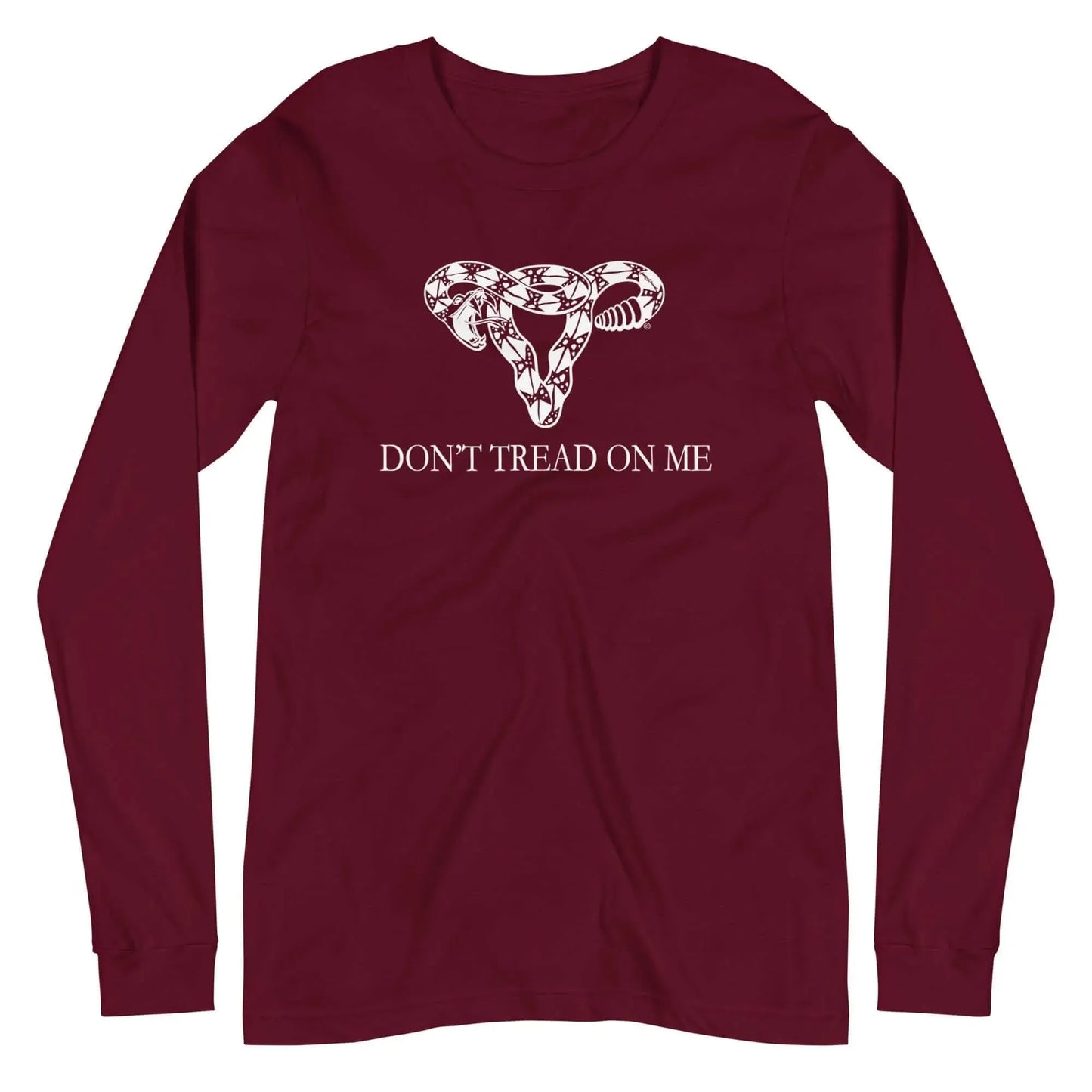 Don’t Tread On Me Uterus Long Sleeve Tee