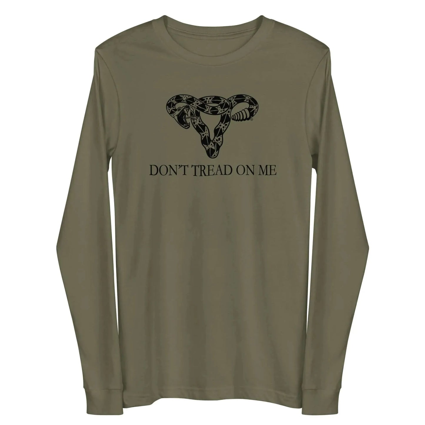 Don’t Tread On Me Uterus Long Sleeve Tee