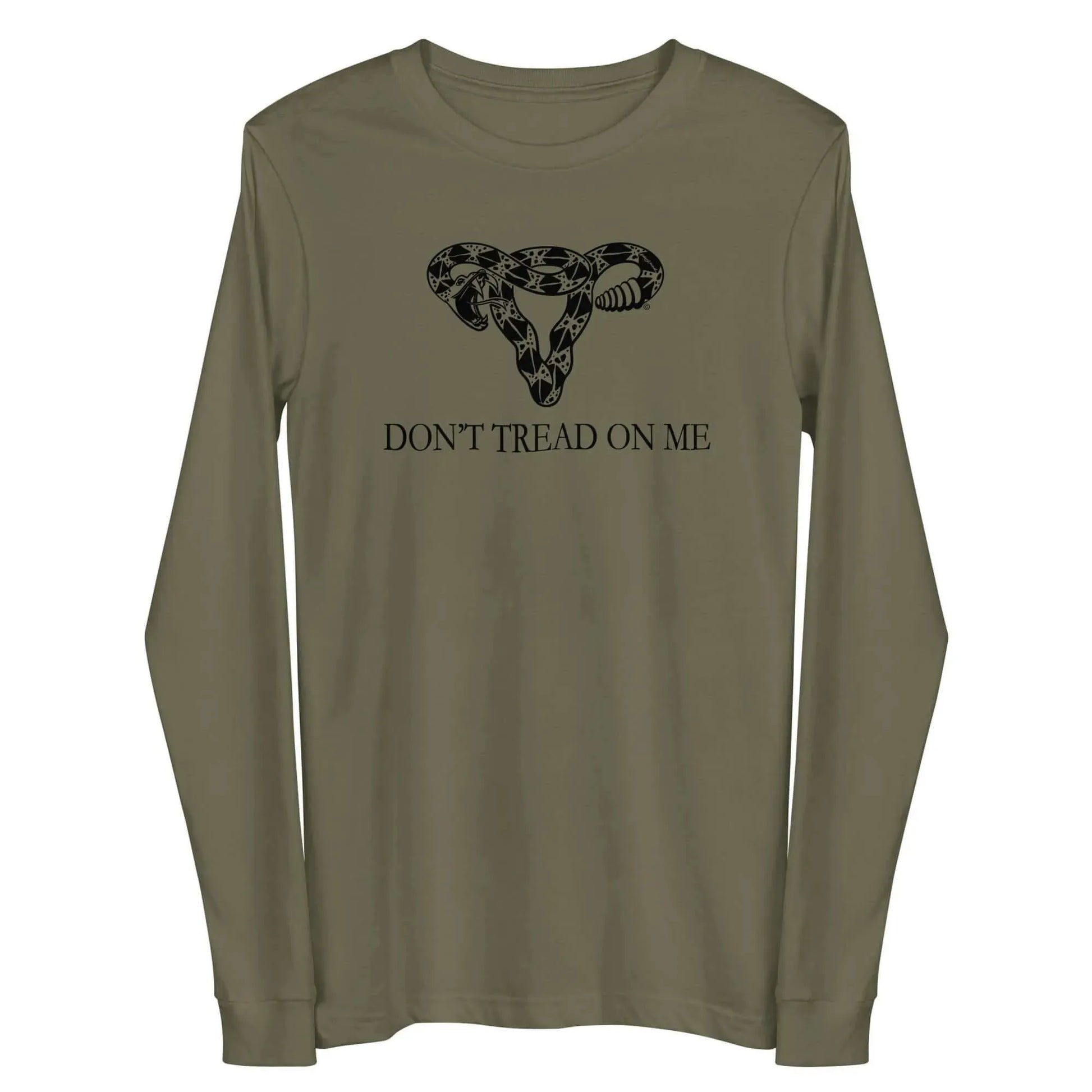 Don’t Tread On Me Uterus Long Sleeve Tee