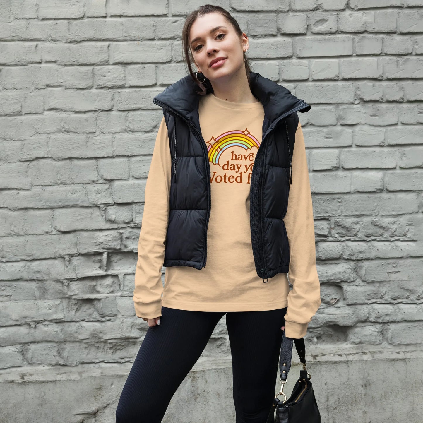 Have The Day You Voted For Unisex Long Sleeve T-Shirt, Anne Lesniak, Throw Shade, FAFO, Rebel Girl Rampage