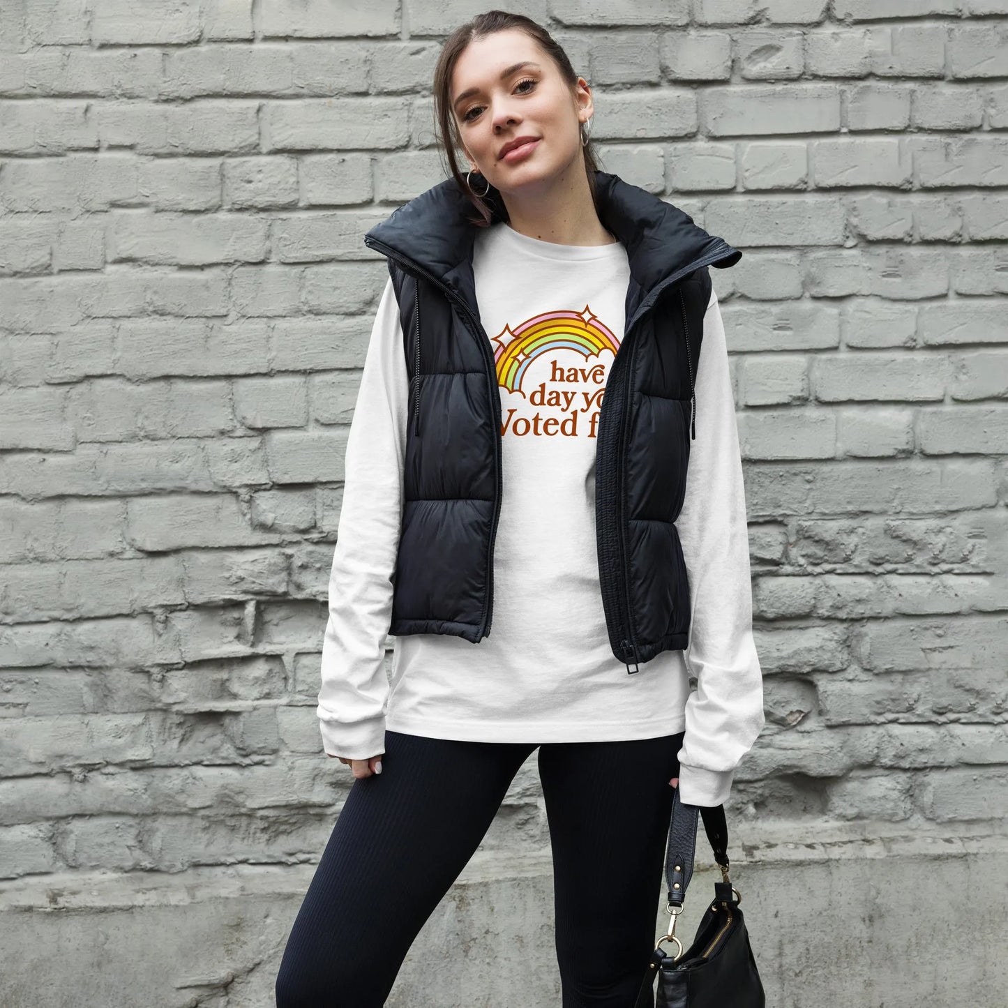 Have The Day You Voted For Unisex Long Sleeve T-Shirt, Anne Lesniak, Throw Shade, FAFO, Rebel Girl Rampage