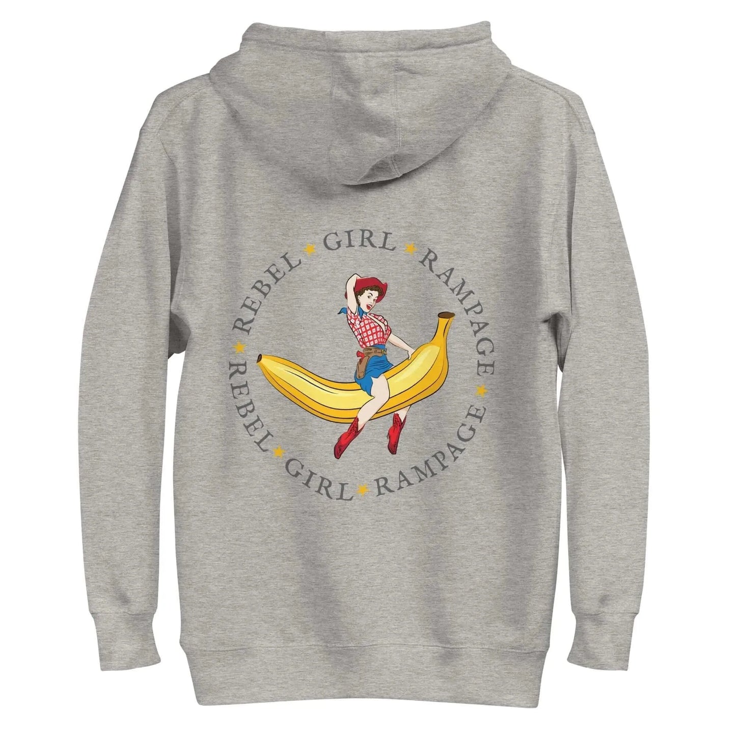 Banana Pinup Cowgirl Unisex Hoodie