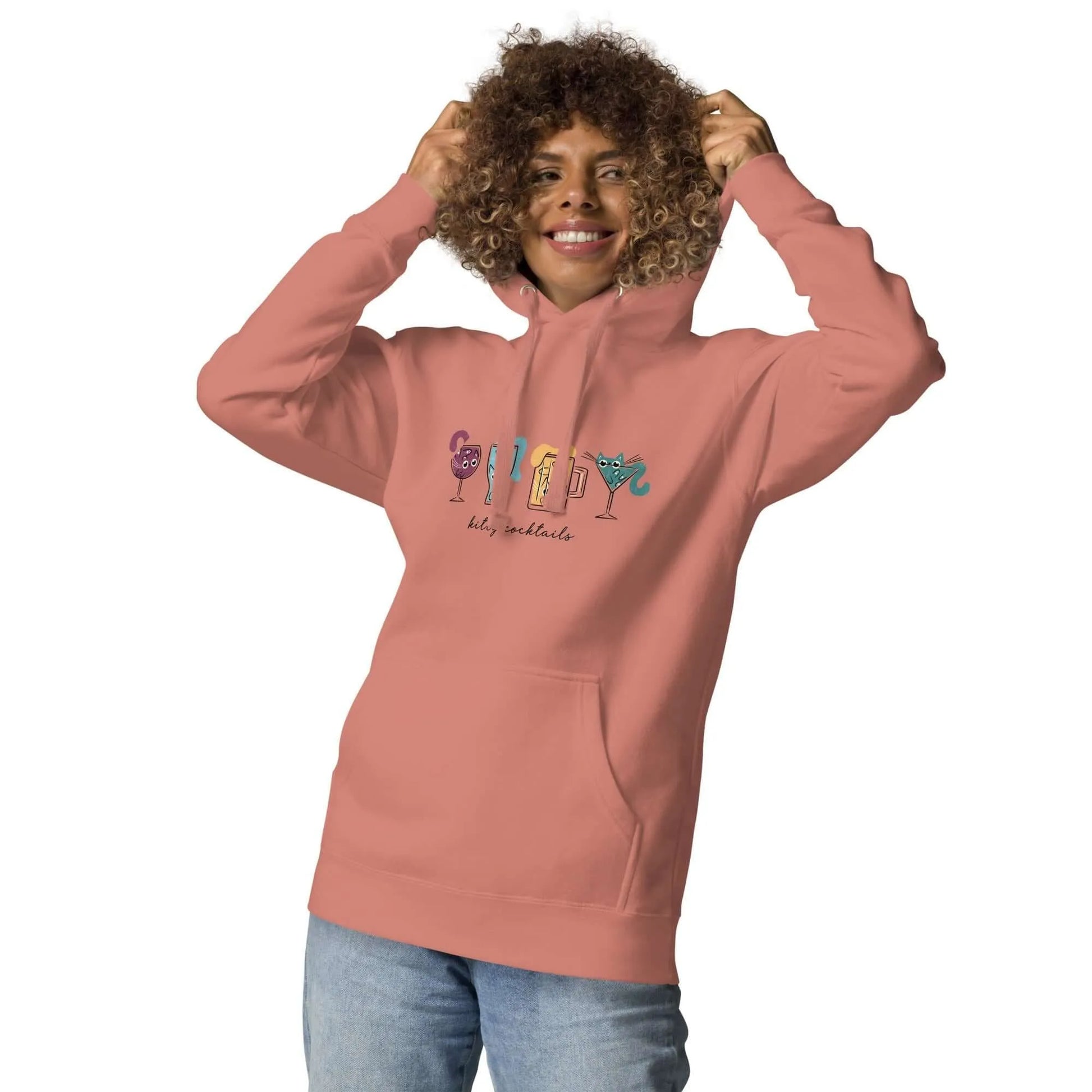 Kitty Cocktails Unisex Hoodie