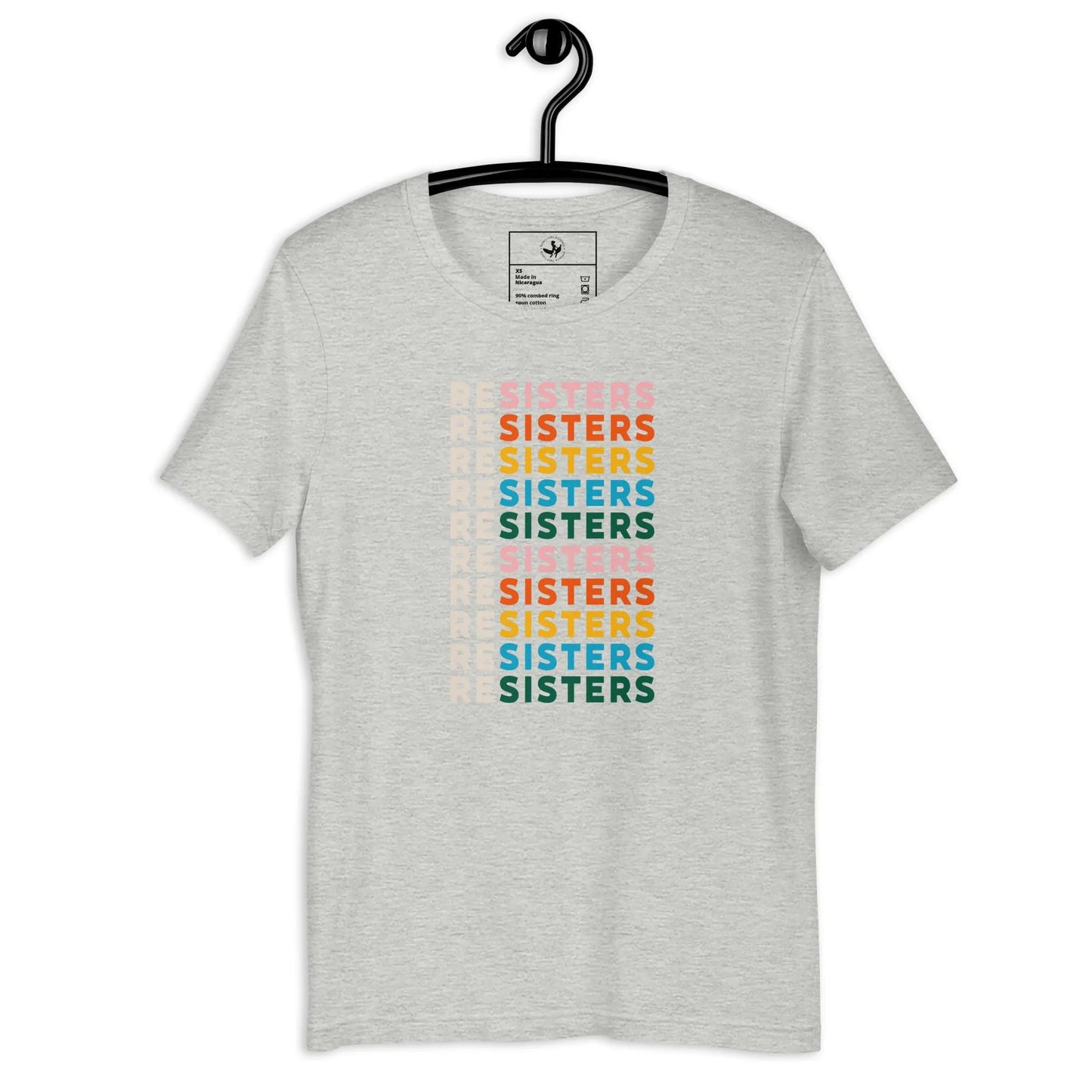 reSisters unisex t-shirt, feminist sisterhood shirt, Rebel Girl Rampage