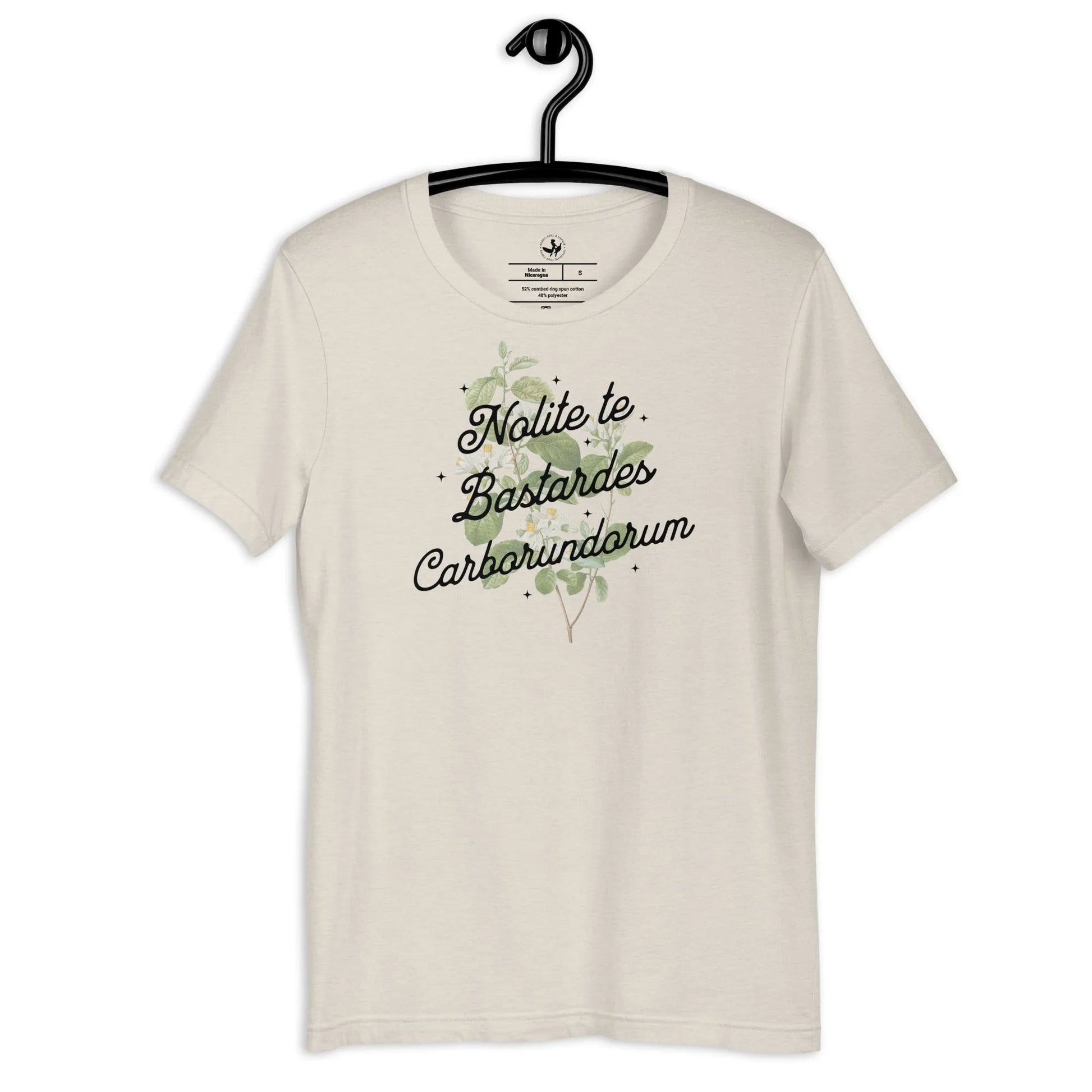 Nolite Te Bastardes Carborundorum Unise T-Shirt, Don’t let the bastards grind you down, Rebel Girl Rampage