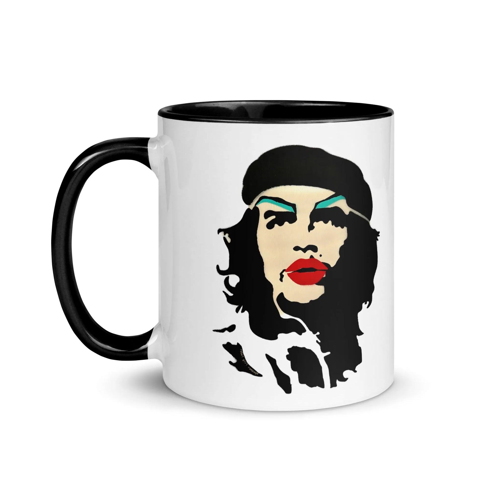 Revolucion Slay Ceramic Coffee Mug, Rebel Girl Rampage