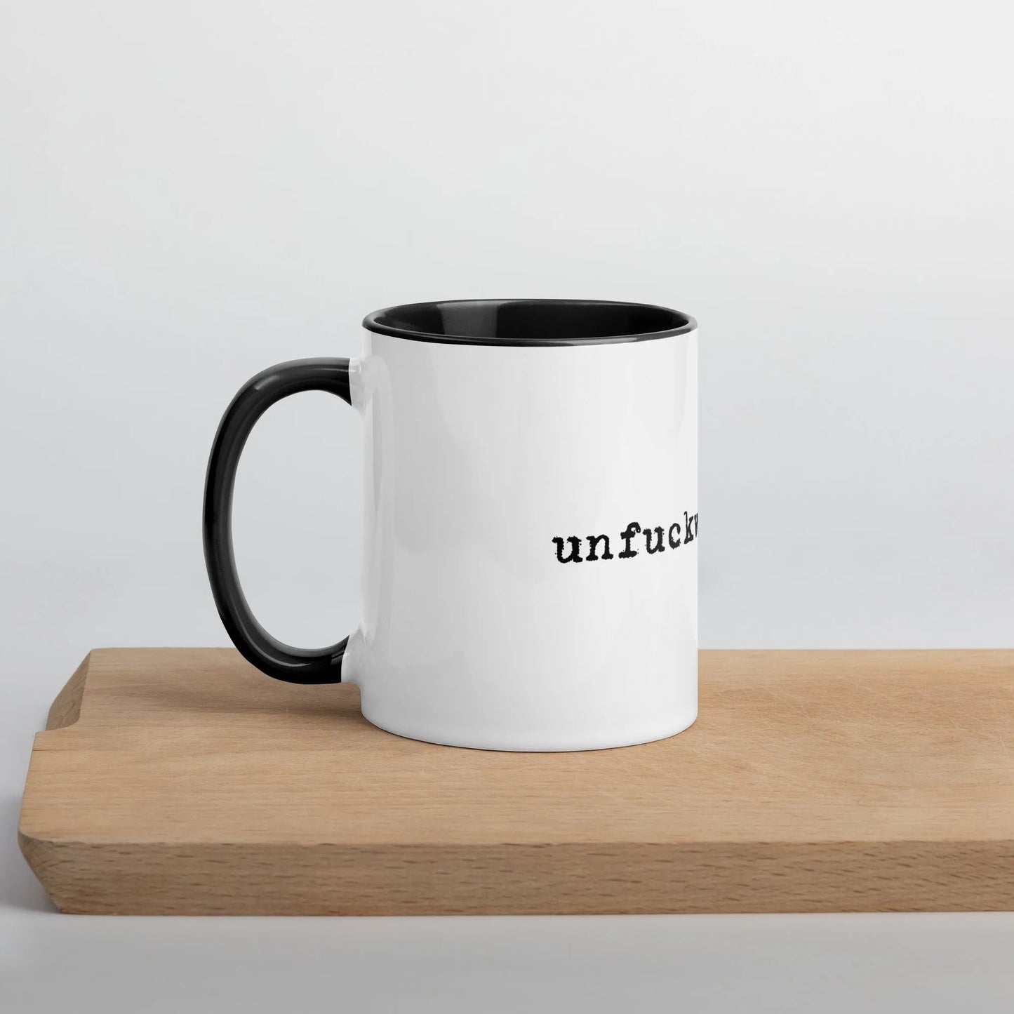 Unfuckwithable Ceramic coffee mug by Rebel Girl Rampage
