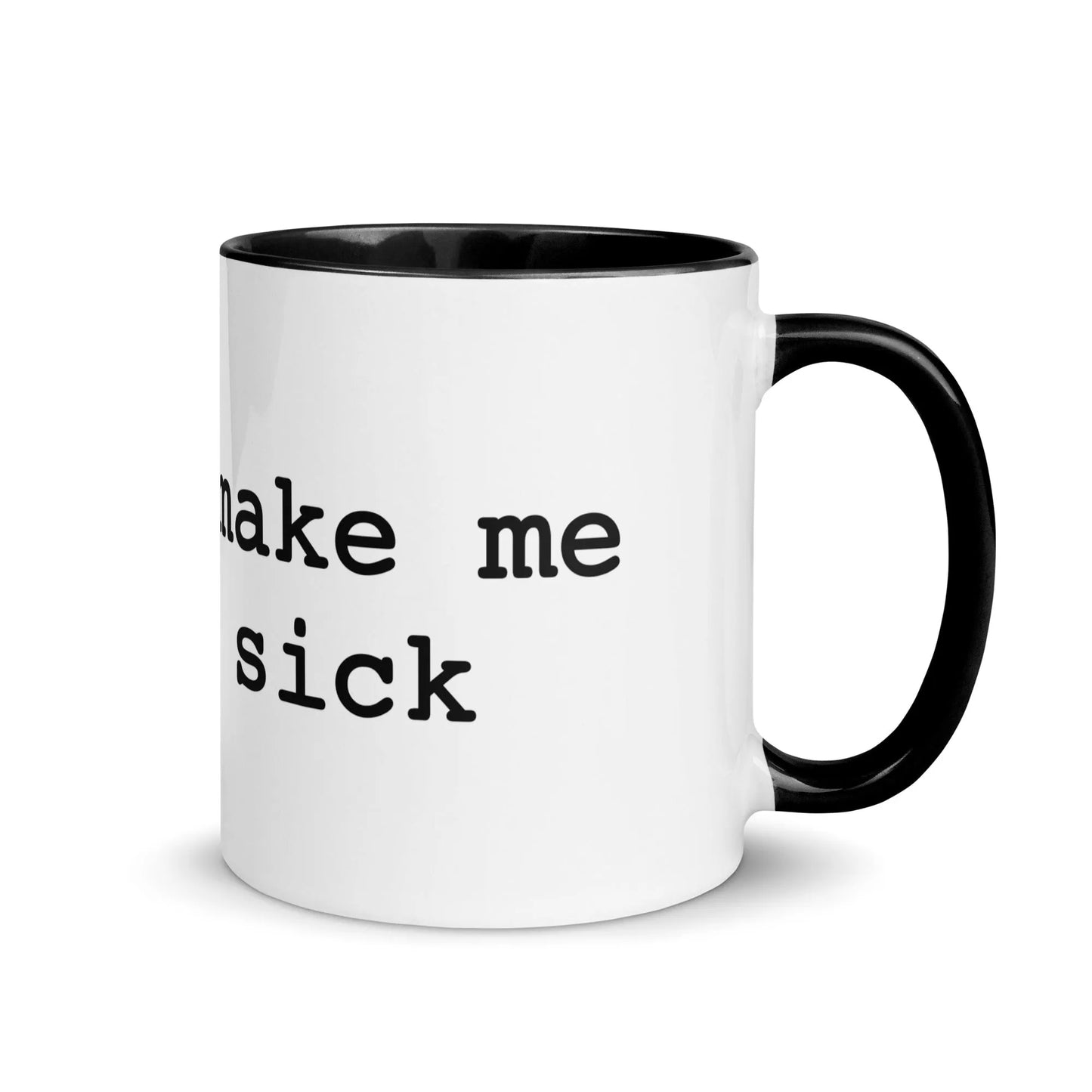 Bullies Make Me Sick Ceramic Coffee Mug, Daddy Pedro quotes, LGBTQ Pride, Rebel Girl Rampage